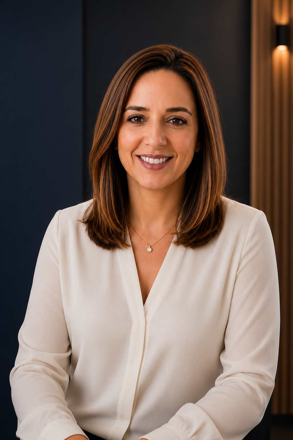 Shirley Nava, corretora de seguros